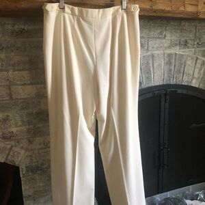 Elegant Cream Women's Pants  by Talbots size 10